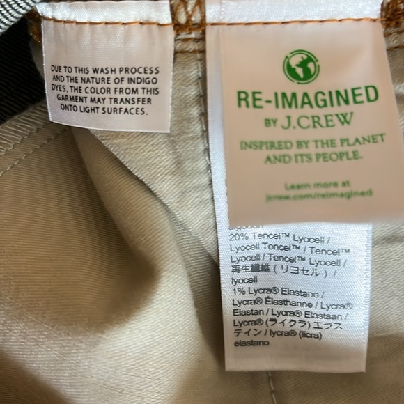 ✅✅J.CrewTall 9" mid-rise demi-boot crop jean in Lantern wash 32 Tall - Picture 9 of 11